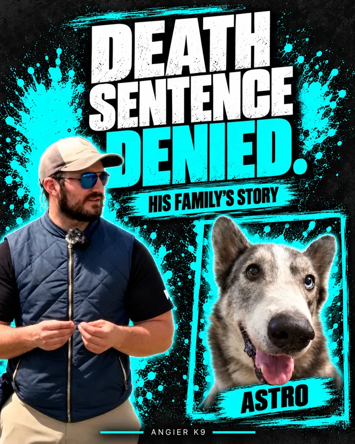 Angier K9 cover for Astro’s family story